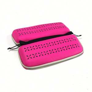 Estuche de transporte rosa de EVA para mujer, para deporte, playa, yoga, con separación de ropa seca y mojada, toalla compacta de microfibra, impermeable, organizador de viaje - Product Image 4