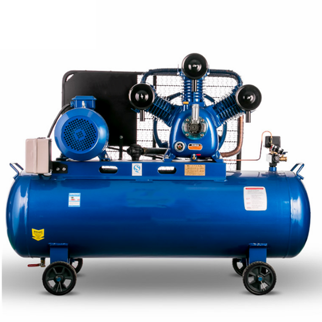 Air Pump High Pressure Small-scale Circular Iron Silence 120 L 220 Voltsc Air Compressor