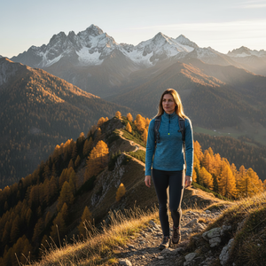 BERNINA Outdoor T-Neck camicie e top donna - Product Image 3