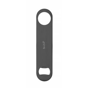 BarUp Black 180x40mm <b>Bar</b> Bottle Opener for Hotel and Restaurant Supplies - Product Image 1