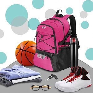 BSCI Factory Basketball Backpack Bag With Large Shoe and <b>Ball</b> Compartment, Soccer Backpack, Volleyball Sport Backpack Bag - Product Image 6