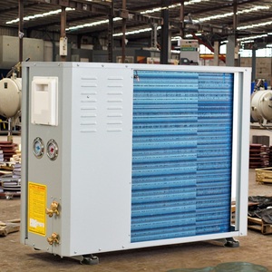Piezas de intercambio de calor de refrigeración Lucky Star 5HP, condensadores, enfriador, sala de almacenamiento en frío, inversor, unidades de condensación de descongelación de Gas caliente - Product Image 4