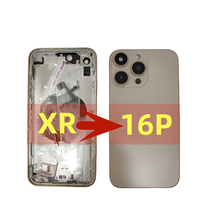 Boîtier de Haute Qualité au Meilleur Prix pour iPhone XR à 15 16 Pro, Convertir Arrière pour iPhone XR à 16 16 Pro