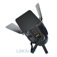 Projecteur PAR COB 200W/100W 6-en-1 RGBWAUV/2-en-1/WW/CW DMX512 Stroboscope Maître-Esclave pour Événements