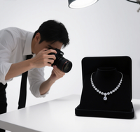 Servicio profesional de fotografía de joyas con fondo blanco de Coolbang Studio optimizado para comercio electrónico y Amz