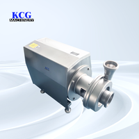 Pompe centrifuge de brassage en acier inoxydable de qualité alimentaire, utilisée pour le lait et les jus