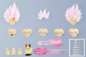 DL CUSTOM ซูเปอร์ไซย่า โรส ซุนโกคู ซี แบล็ค ซาสมาส ฟิกเกอร์อนิเมะพีวีซี ของสะสม ของขวัญ ของเล่น - Product Image 5