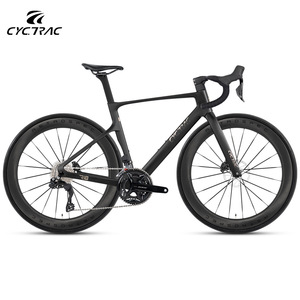 Vélo de course CYCTRAC R18 édition Racing, haut de gamme, en fibre de carbone, R18-7170, 2*12 vitesses, transmission complète, freins à disque hydrauliques - Product Image 1