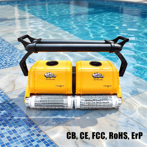 <span class=keywords><strong>Robot</strong></span> <span class=keywords><strong>aspirateur</strong></span> de <span class=keywords><strong>piscine</strong></span> <span class=keywords><strong>Dolphin</strong></span> 2x2 Pro Gyr, puissant, accessoires pour <span class=keywords><strong>piscine</strong></span>, sac filtrant, nettoyage portable automatique - Product Image 2