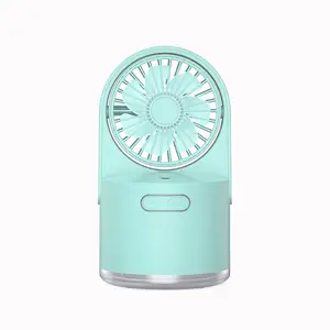 Không khí tuần hoàn Fan xách tay USB powered làm mát mini máy tính để bàn fan hâm mộ với bảng fan hâm mộ cho phòng ngủ tạo độ ẩm