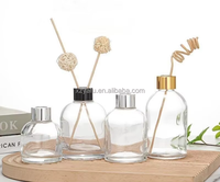 Bouteille en verre vide de 200 ml pour diffuseur à bâtonnets, personnalisable en gros, pour huiles essentielles d'aromathérapie, avec boîte cadeau