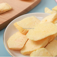 Ou Gecertificeerd Chinese Fd Gevriesdroogd Fruit Zoete Appel Dobbelstenen Natuurlijke Geconserveerde Gedroogde Voedsel Snack