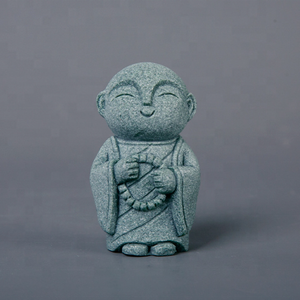 หินทรายสีเขียวสุดสร้างสรรค์รูปปั้นพระขนาดเล็กของตกแต่งสวนสไตล์เซนของตกแต่งตู้ปลา<span class=keywords><strong>บอน</strong></span><span class=keywords><strong>ไซ</strong></span>ประดับภูมิทัศน์ขนาดเล็กสำหรับใส่ชาสัตว์เลี้ยง - Product Image 5