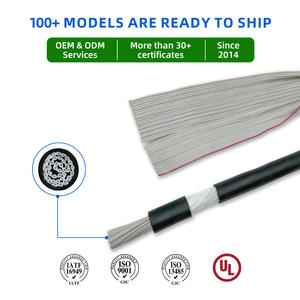 Câble plat rond non blindé UL20267 pour équipement industriel, sur mesure AWG28/26 - Product Image 1