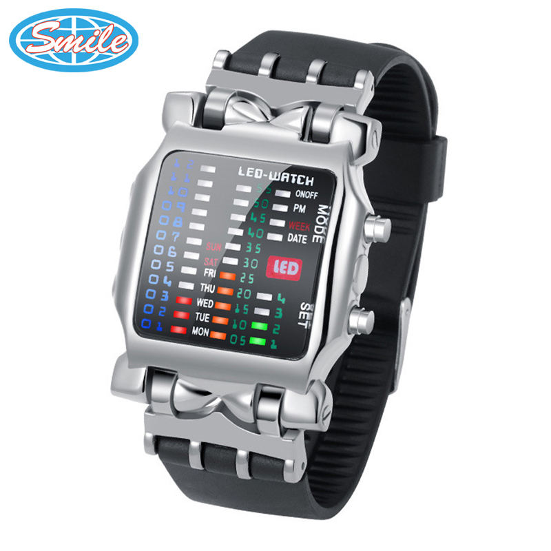 Números Binarios Leer Reloj Binario Reloj De Pared Binario, Reloj