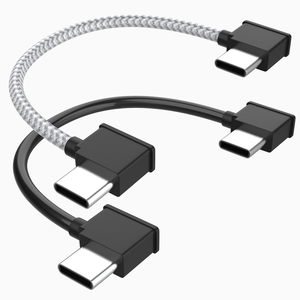 ไนลอนถักเปีย USB C-C OTG สายเคเบิลข้อมูลโดรนควบคุมระยะไกลสำหรับ <span class=keywords><strong>DJI</strong></span> Mavic Min <span class=keywords><strong>SE</strong></span> Mavic <span class=keywords><strong>2</strong></span> Pro zum/ แท็บเล็ตและโทรศัพท์ - Product Image 1