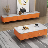 Nouveauté : Meubles de salon, meubles TV avec table basse, design moderne et luxueux, ensemble meuble TV et table basse pour salon