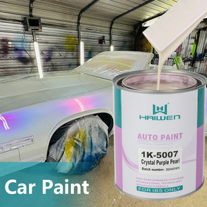 Pintura en Aerosol Acrílica Haiwen 1K Premium Profesional para Automóviles, Color Púrpura Perla Cristal, Pintura para Muebles de Alto Rendimiento - Product Image 1