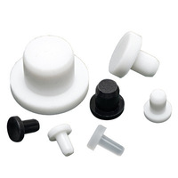 Bouchon conique en silicone souple et élastique en forme de T, résistant aux hautes températures, anti-collision, absorption des chocs, étanchéité, découpe