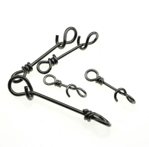 Émerillons de pêche en acier inoxydable à connexion rapide avec mousquetons rapides et robustes - pour une pêche facile - Product Image 6