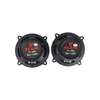 Altavoces coaxiales para coche de 5 pulgadas, 12V, 40W, bocina eléctrica estéreo de rango completo, Subwoofer automático de Audio con diseño de Tweeter