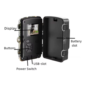 Cámara de Vigilancia para Fauna Silvestre con Visión Nocturna Infrarroja CMOS de Alta Definición, Resistente al Agua, con Detección de Movimiento para Caza - Product Image 6