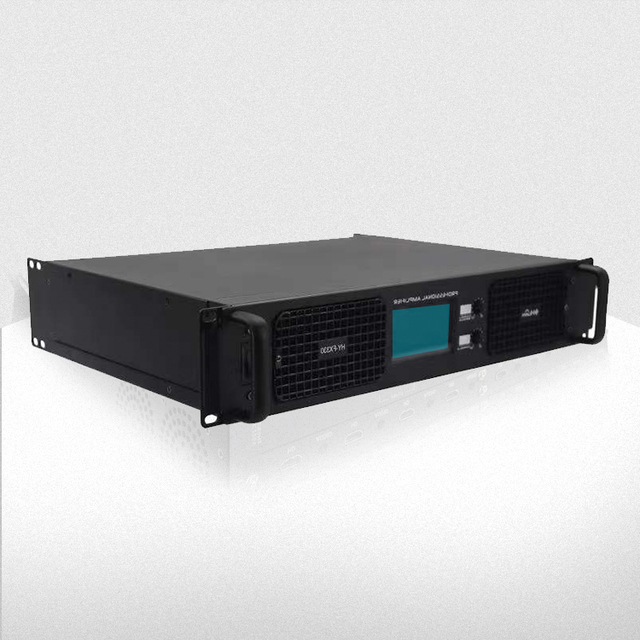 2 Channel 1000 Watts Aluminium Sound System PFC High Power Class D Amplifier 2U for Concerts