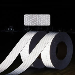 Cinta reflectante <span class=keywords><strong>de</strong></span> alta visibilidad plateada Solas, Adhesivo acrílico a base <span class=keywords><strong>de</strong></span> tela <span class=keywords><strong>de</strong></span> PVC aprobado por la Marina para equipo <span class=keywords><strong>de</strong></span> seguridad, chaqueta salvavidas, ropa - Product Image 4