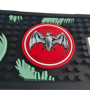Custom Logo Silicone <b>Bar</b> Mat Non Slip Waterproof Drip Mat for <b>Bar</b> Counter Home Restaurant - Product Image 6