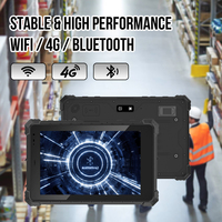 Tablet Robusta de 10.1 Pulgadas con Sistema Android, CPU Octa Core de Alto Rendimiento, Posicionamiento GPS, NFC y Reconocimiento de Huellas Dactilares