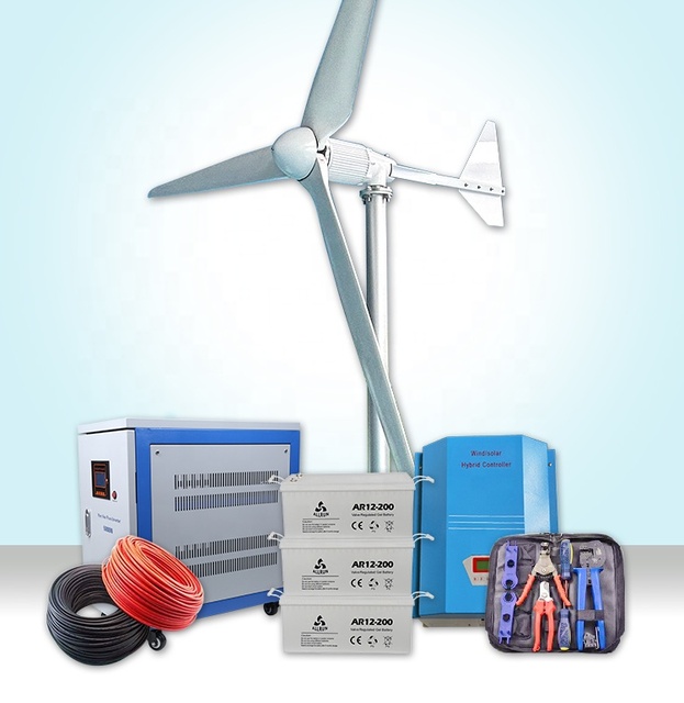 CE Complete Farm Use Alternative Energy Generators System 20KW 30KW Home Power Wind Turbine Generator 5kw 220v