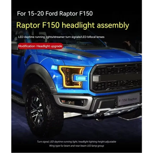 Phare LED DRL pour Ford Raptor F150 2015-2020, accessoires automobiles, 36W 6000K, ajustement universel, homologué DOT, vente en gros, nouveau modèle - Product Image 4