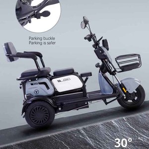 Vente en gros 600W48V ménage tricycle électrique vélo intelligent tricycle électrique scooter <span class=keywords><strong>pour</strong></span> <span class=keywords><strong>personne</strong></span> à mobilité réduite - Product Image 2