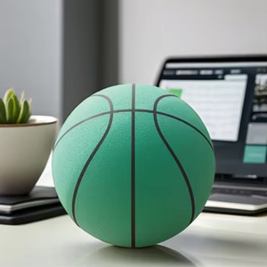 Tik Tok Hot Nhà Máy Bán Buôn 24Cm Im Lặng Bóng Rổ Nén Bao Bì Trẻ Em Của Đồ Chơi Đàn Hồi Tốt Im Lặng Bóng - Product Image 2