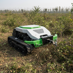 free shipping CE EPA 900mm heavy duty crawler mower 608cc engine remote control grass cutter garden machine - Product Image 3
