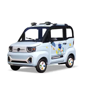 A buon mercato piccola auto elettrica 4-Seat Mini veicolo cinese piccola EV all'ingrosso Mini auto elettrica per uso familiare