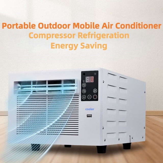 2026 Hot Sale Portable Air Conditioner EU US AU Standard for Room Hotel Use Small air Conditioner With Low Noise