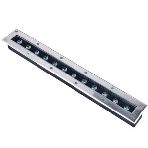 Luz LED Subterránea 5000K Luz Diurna IP65 de Montaje Empotrado en Acero Inoxidable Tipo III, Iluminación de Paisaje con Sensor de Movimiento CRI - Product Image 3