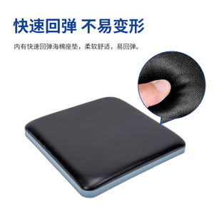 Couvre-siège de toilette pour personnes âgées, sur mesure, coussin doux, usage intérieur - Product Image 4