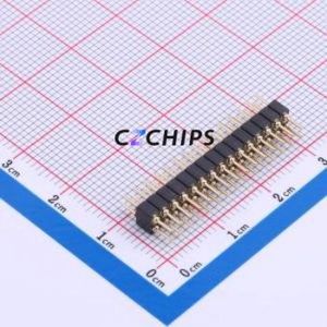 PZ200-2-15-Z-C Pin Header Through hole Component (THT),P=2mm Connector 2x15P 2mm 2mm Round Pin - Product Image 1
