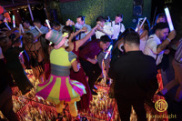 Homei Piste de Danse Lumineuse sur Moquette pour DJ, Boîte de Nuit, Soirée Dansante, LED 3D Miroir Ciel Étoilé, Plancher de Danse Abyssal