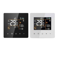 Thermostat LCD WiFi Tuya avec contrôle central Modbus RS485 pour chauffage au sol électrique haute puissance et à eau