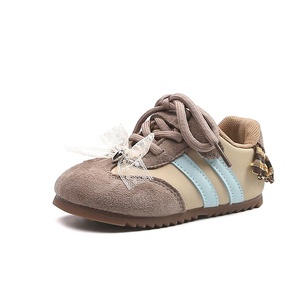 รองเท้าผ้าใบเด็กผู้หญิงสไตล์เจ้าหญิงเยอรมันสำหรับฤดูใบไม้ผลิ พื้นนุ่มใส่สบาย - Product Image 5