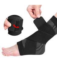 Sangle de compression pour cheville, support de cheville, cheville de compression sportive, cheville tricotée respirante pour la course et la protection en extérieur
