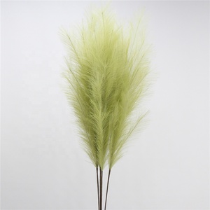 Erba Artificiale di Alta Qualità in Vaso, Simulazione Moderna di Piume di <span class=keywords><strong>Pampas</strong></span> <span class=keywords><strong>per</strong></span> la Festa del Papà/Mamma, Natale e Capodanno - Product Image 4