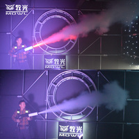 Machine à Jet de CO2 DMX MOWL, Équipement DJ, Pistolet DJ Fumée CO2 RVB LED pour Mariage, Discothèque, Boîte de Nuit et Fête