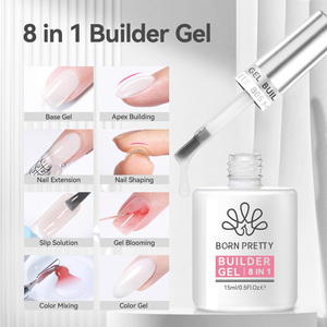 <span class=keywords><strong>BORN</strong></span> <span class=keywords><strong>PRETTY</strong></span> <span class=keywords><strong>Gel</strong></span> Constructor de Uñas Multifunción en Botella, Utilizado como Pegamento para Puntas de Uñas, <span class=keywords><strong>Gel</strong></span> para Construcción de Uñas, Fortalecedor de Uñas, <span class=keywords><strong>Gel</strong></span> Base - Product Image 2