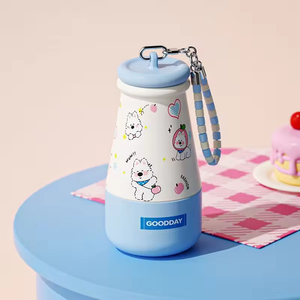Novíssimo Frasco Térmico de Aço Inoxidável com Desenho Animado Fofo, Mini 460ml, Grande Capacidade, Isolamento a Vácuo, para Festas - Product Image 5