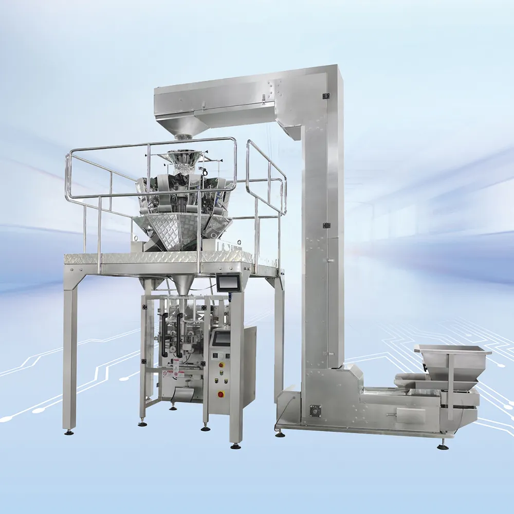 Máquina de embalagem automática vertical de leite em pó pequena e operacional flexível