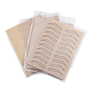 Wholesale OEM Inkless Eyebrow <b>Practice</b> Skin Microblading Permanent Makeup Tattoo Training <b>Pad</b> for Beginners - Product Image 6